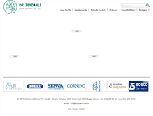 Tablet Screenshot of drzeydanli.com.tr